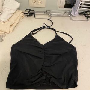 Urban Outfitters Ruched Halter Top